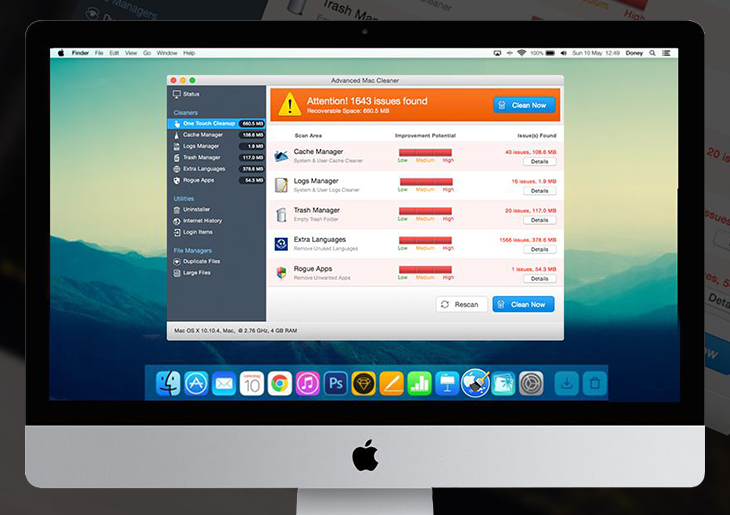 will avast get rid of advanced mac cleaner